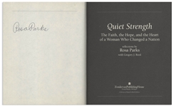 Rosa Parks Signed Copy of ''Quiet Strength''